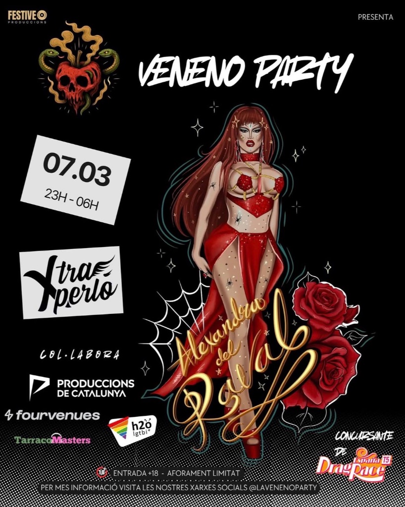 🍎🐍 VENENO PARTY llega a Reus — La noche más salvaje del año