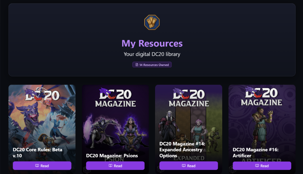 Resources Library