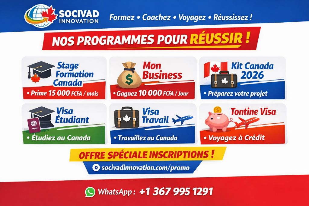 Nos Programmes 2026