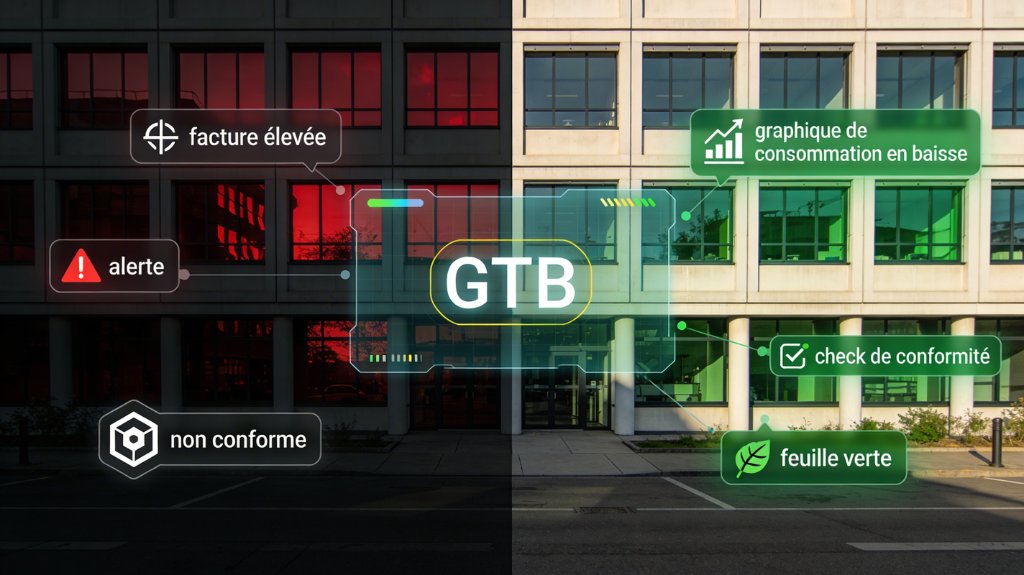 GTB bâtiment tertiaire - supervision système de chauffage, climatisation, ventilation