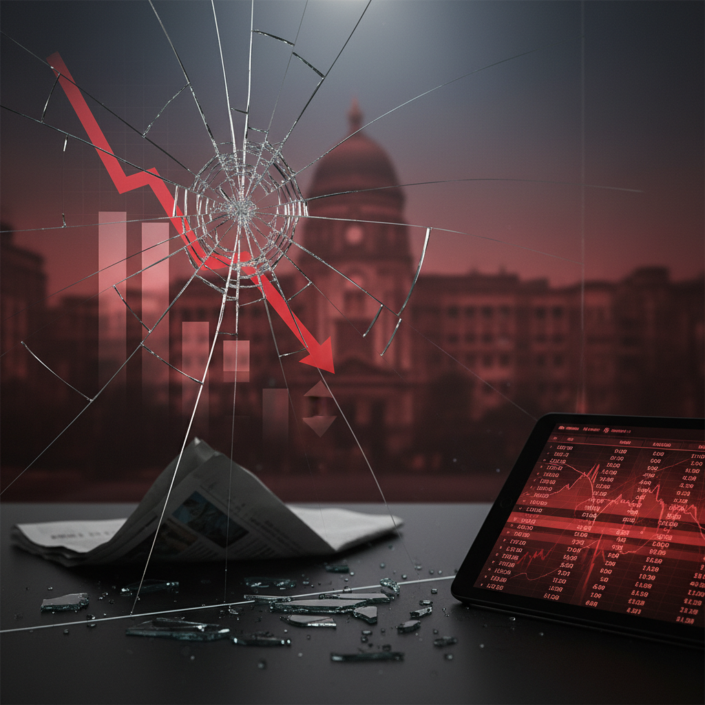 Sensex crashes 1,000 points  