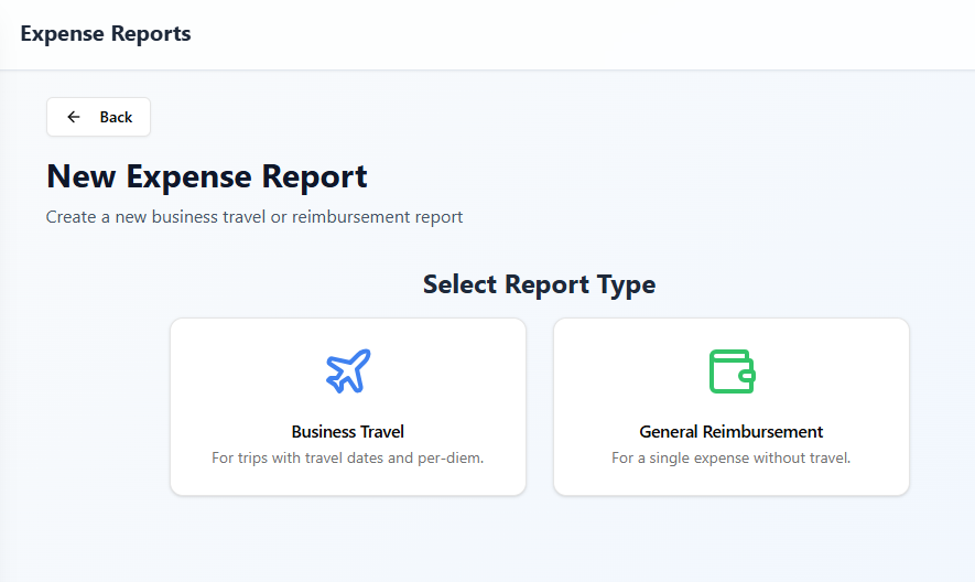 Business expenses Reimbursement template preview