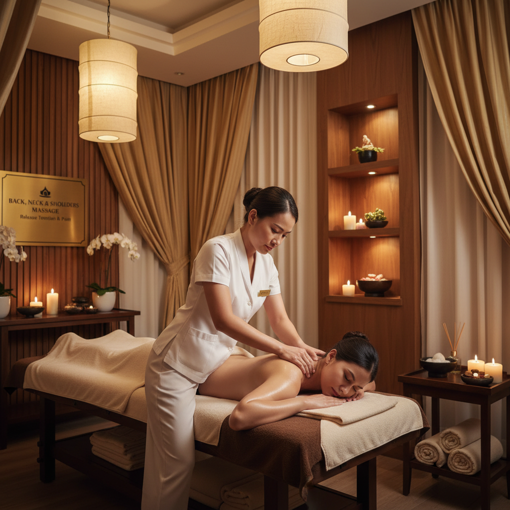 Back, Neck & Shoulders Massage