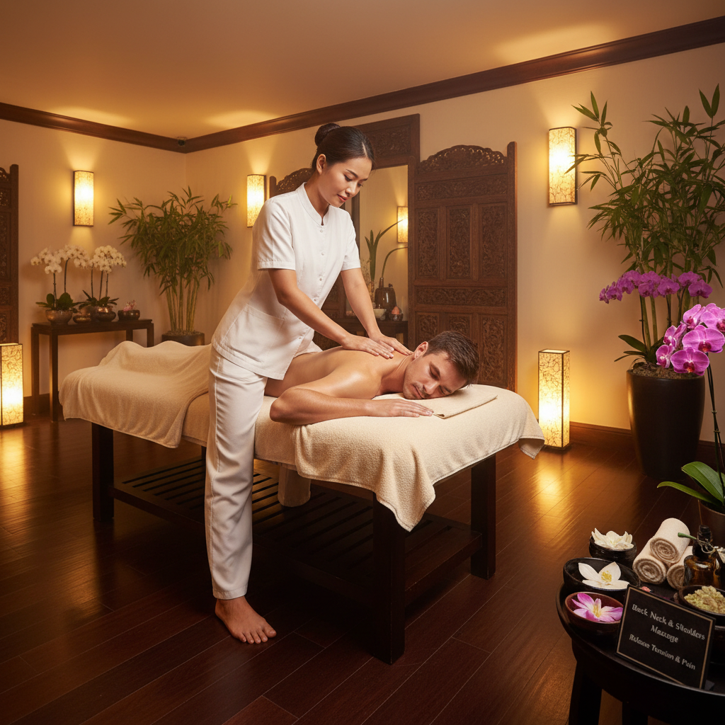 Back, Neck & Shoulders Massage