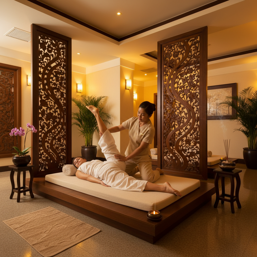 Traditional Thai Massage without Oil