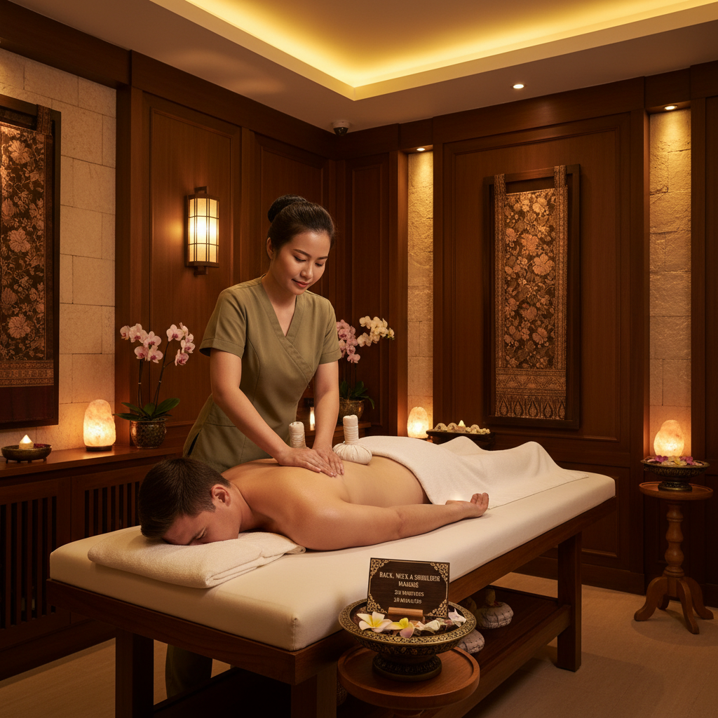 Back, Neck & Shoulders Massage