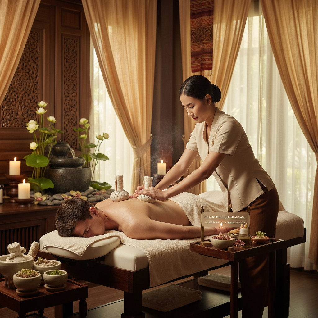 Back, Neck & Shoulders Massage
