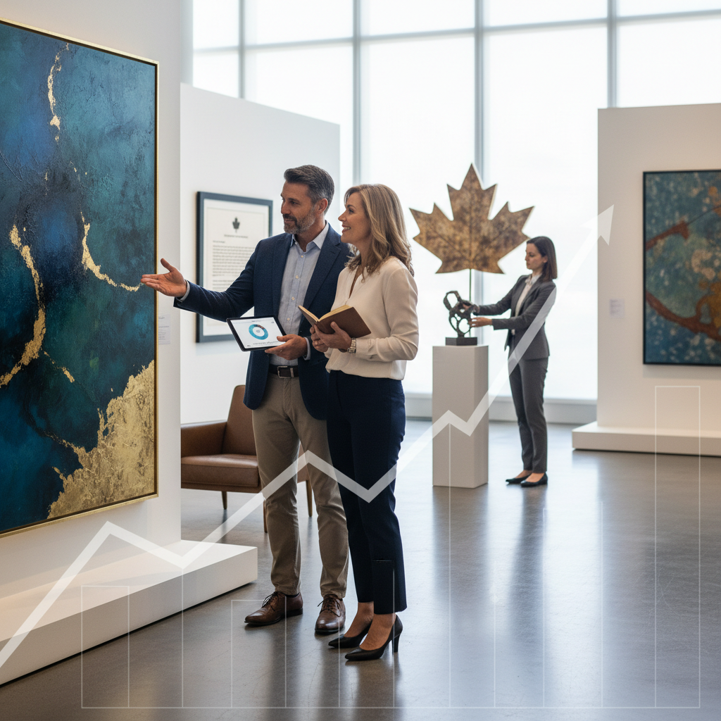 Investir dans l’art au Canada : avantages fiscaux et crédits