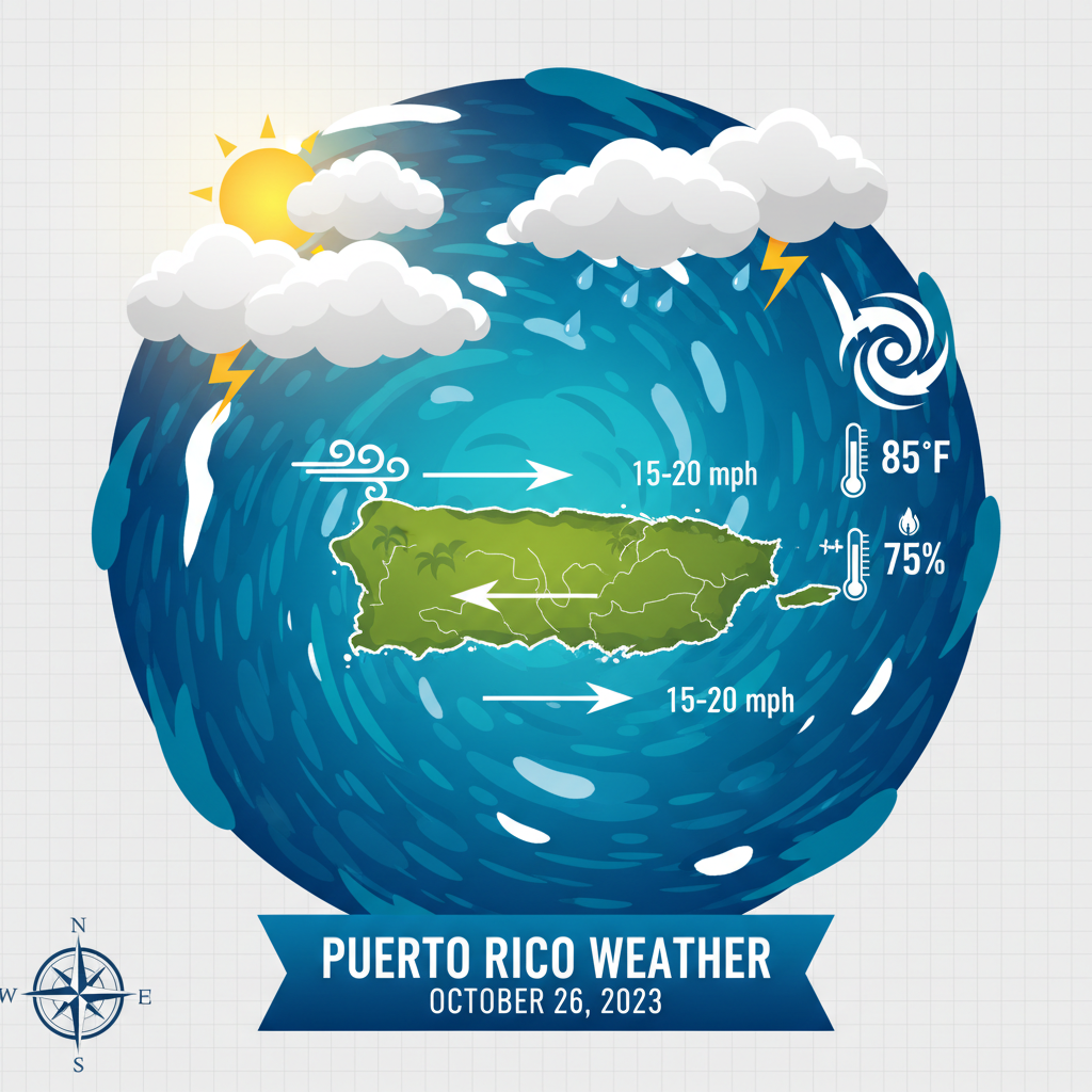 🌞 Sunny and Breezy Sunday in Puerto Rico