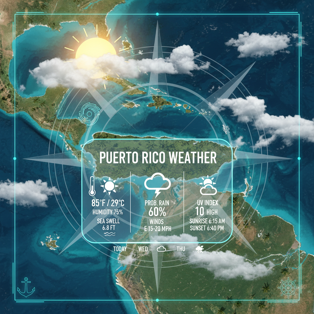 Puerto Rico Weather and Marine Conditions Report for February 20, 2026