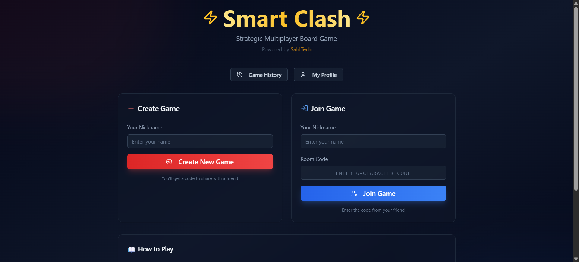 games  template preview