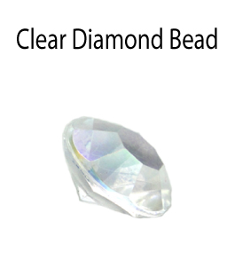 Clear Diamond Bead