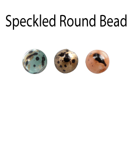 Speckled Round Bead