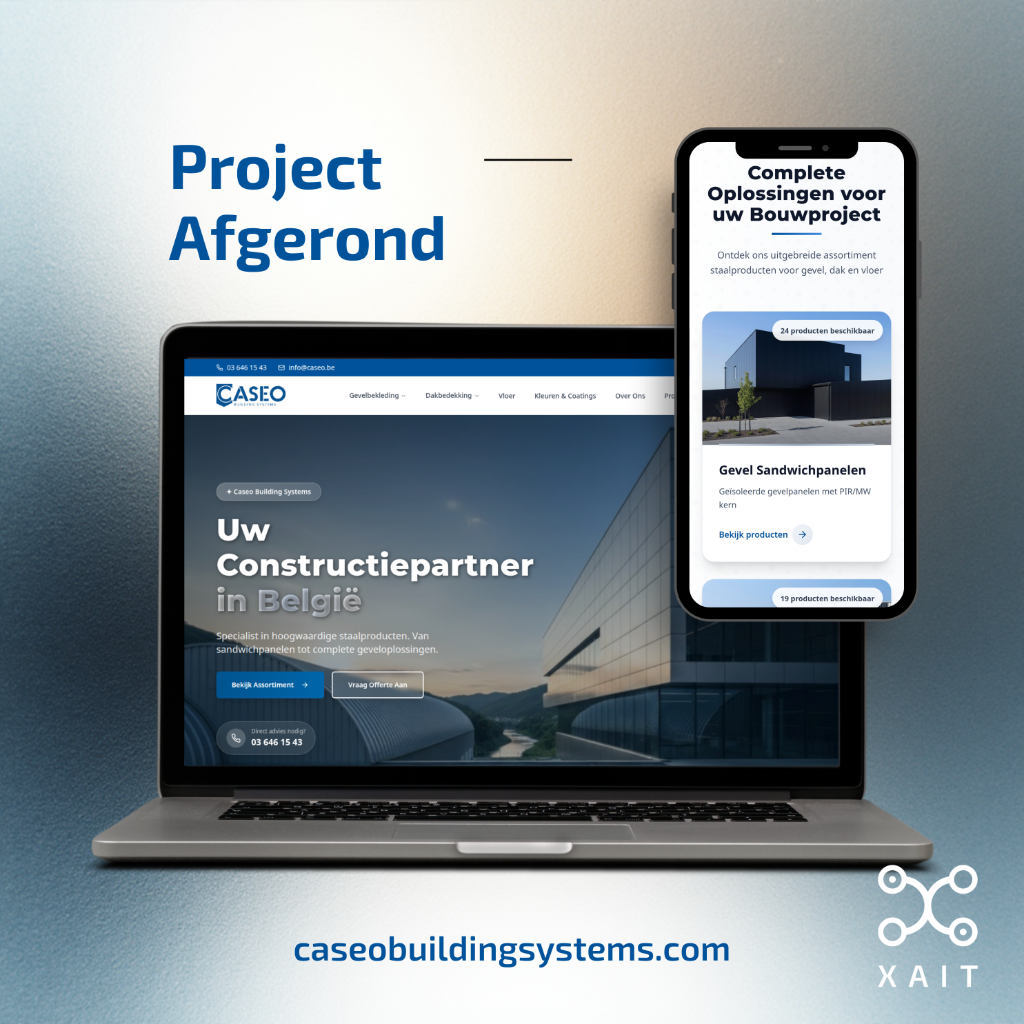 Volgende case: Caseo Building Systems - Complete Staaloplossingen