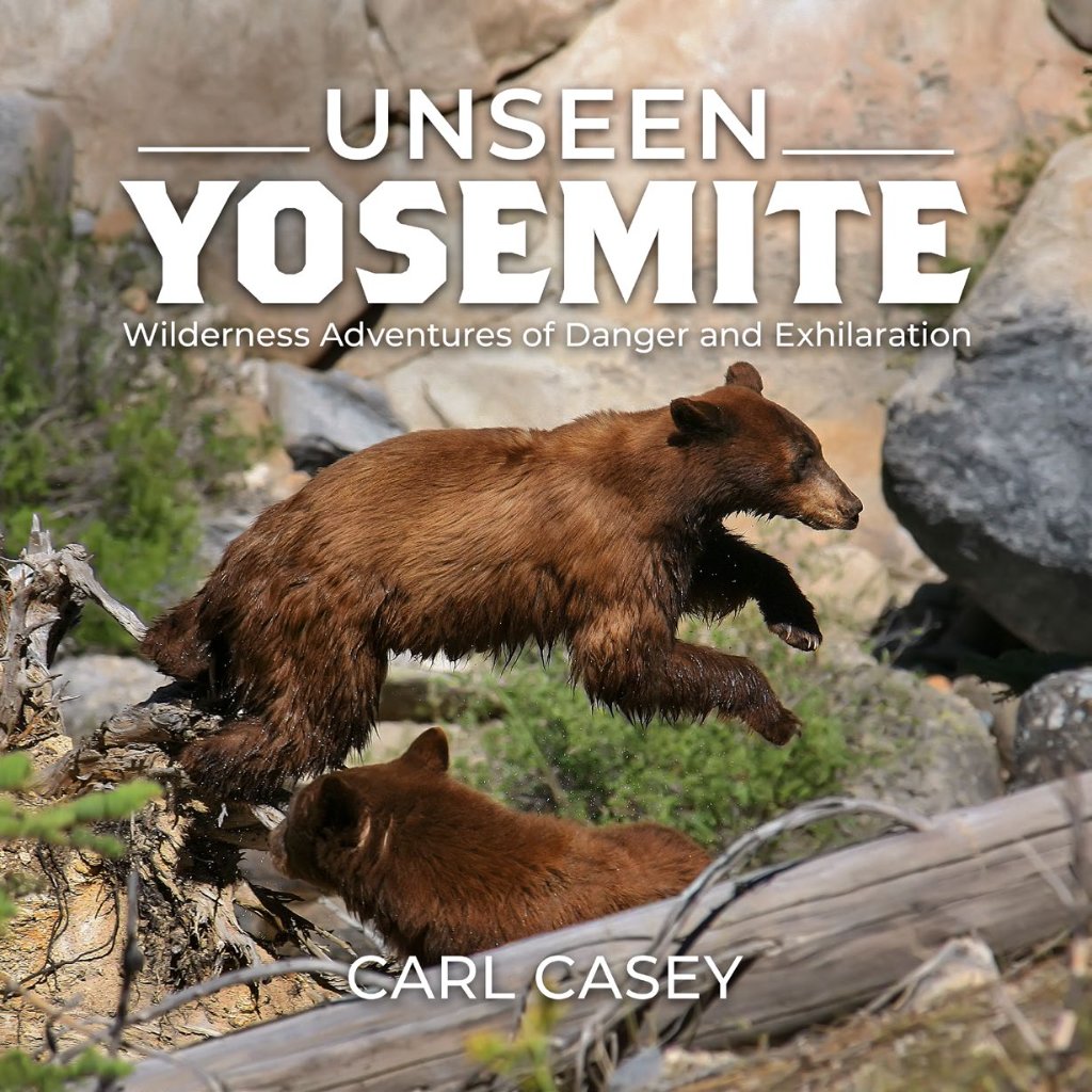 Unseen Yosemite book cover design by James Monroe Design