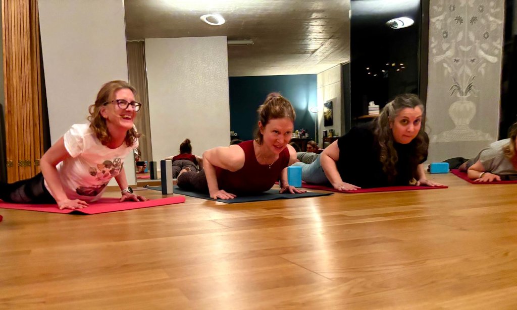Yoga class