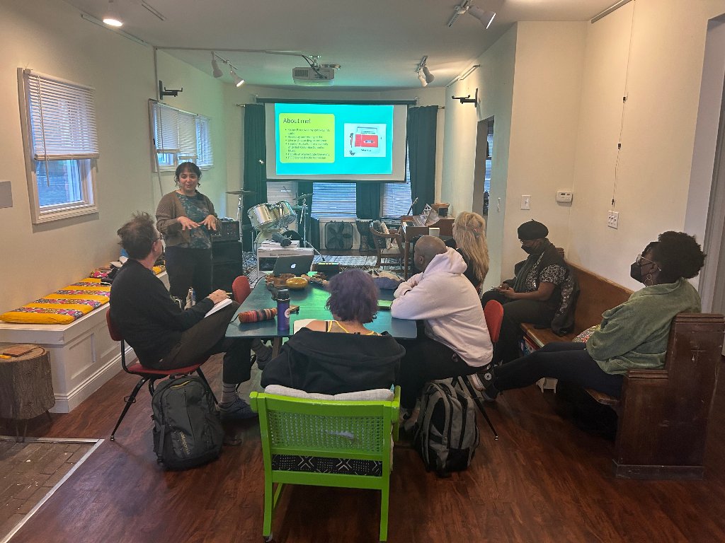 Teaching artists in community