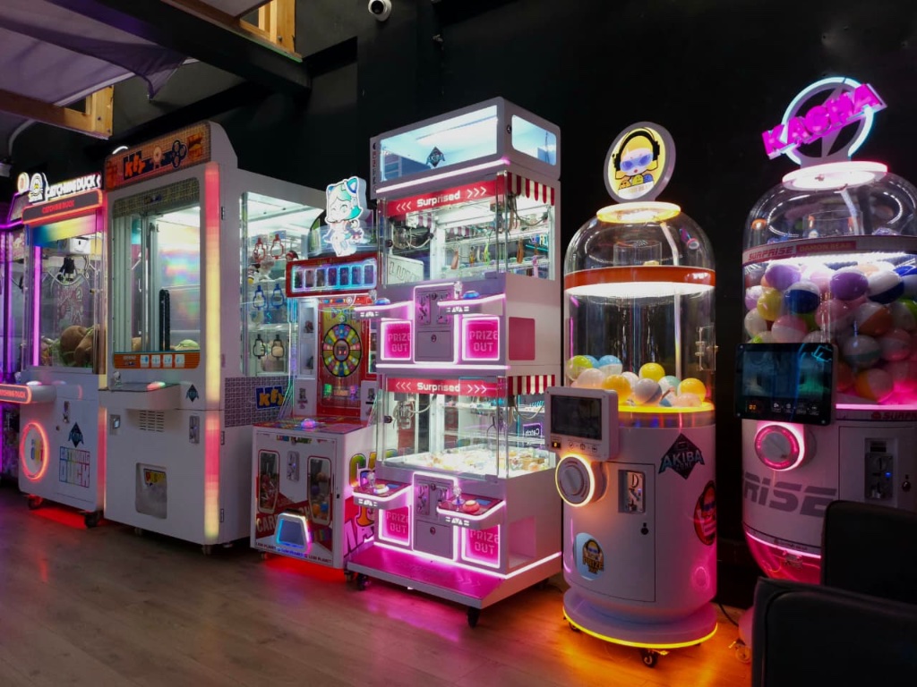 Prize Machines Display
