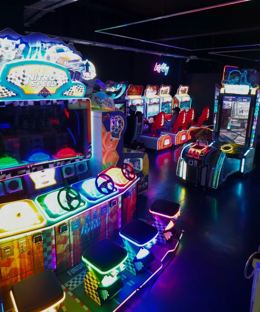 Arcade Gaming Floor