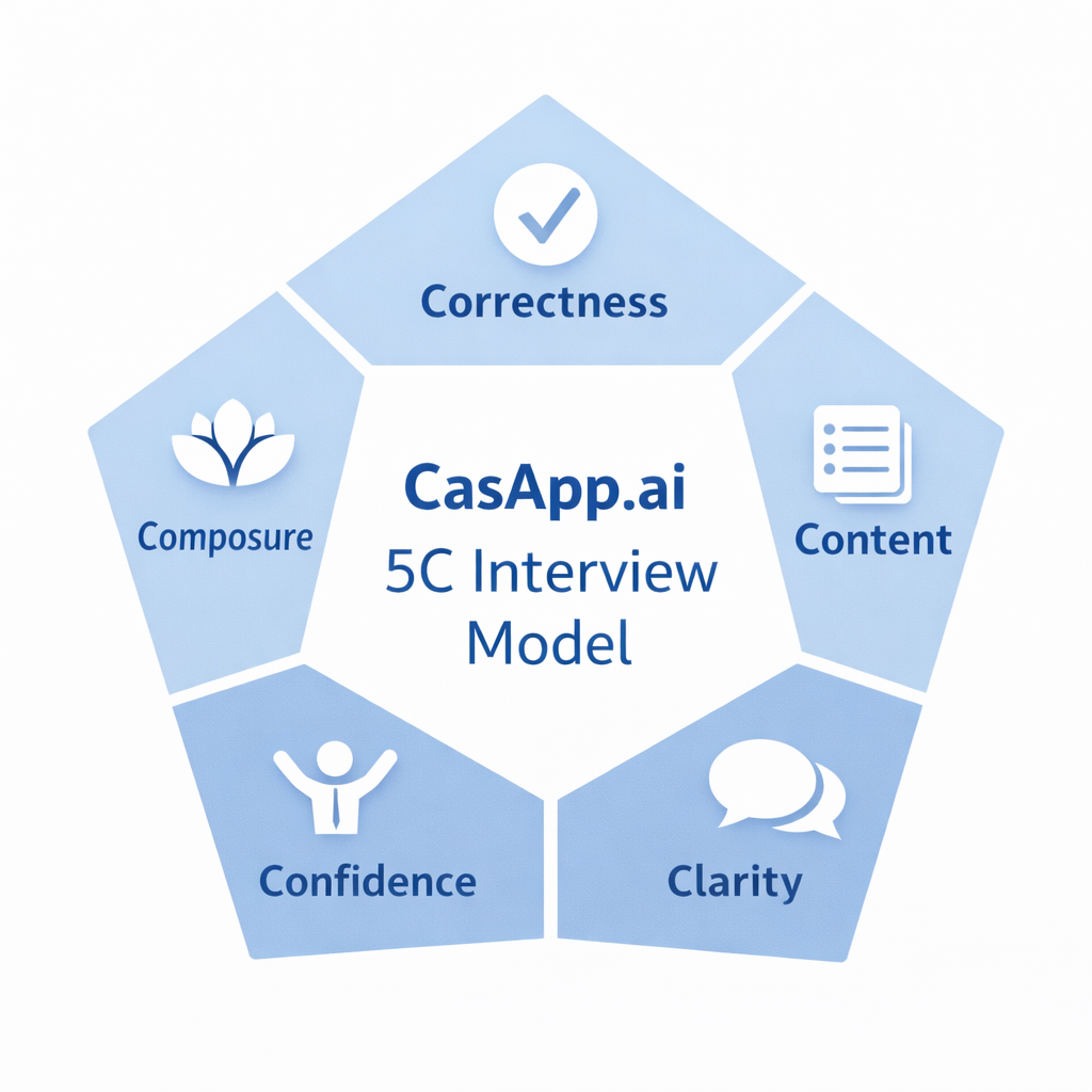 CasApp.ai 5C Interview Model Diagram