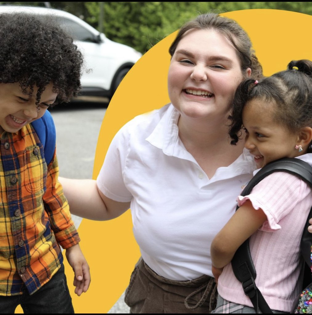 MyWoosah care provider with children