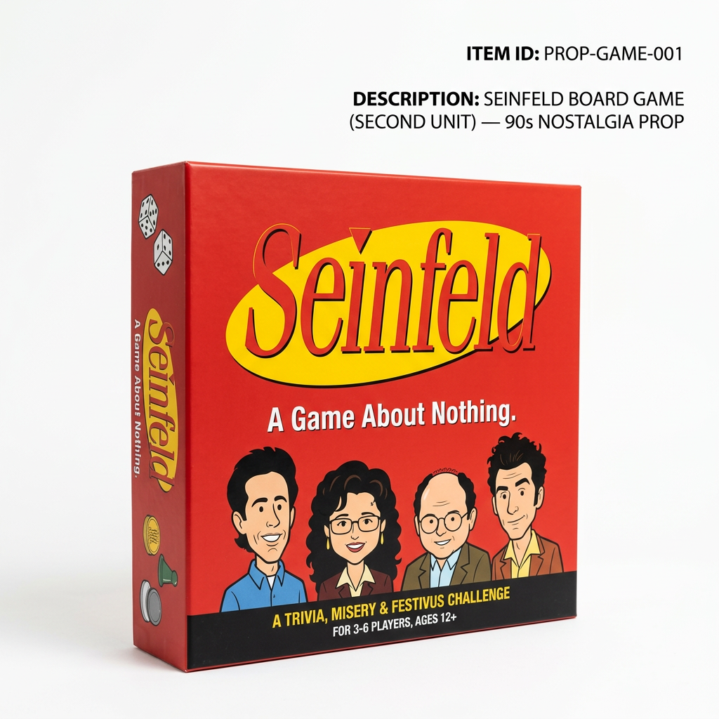 Seinfeld Board Game Box — Second Unit