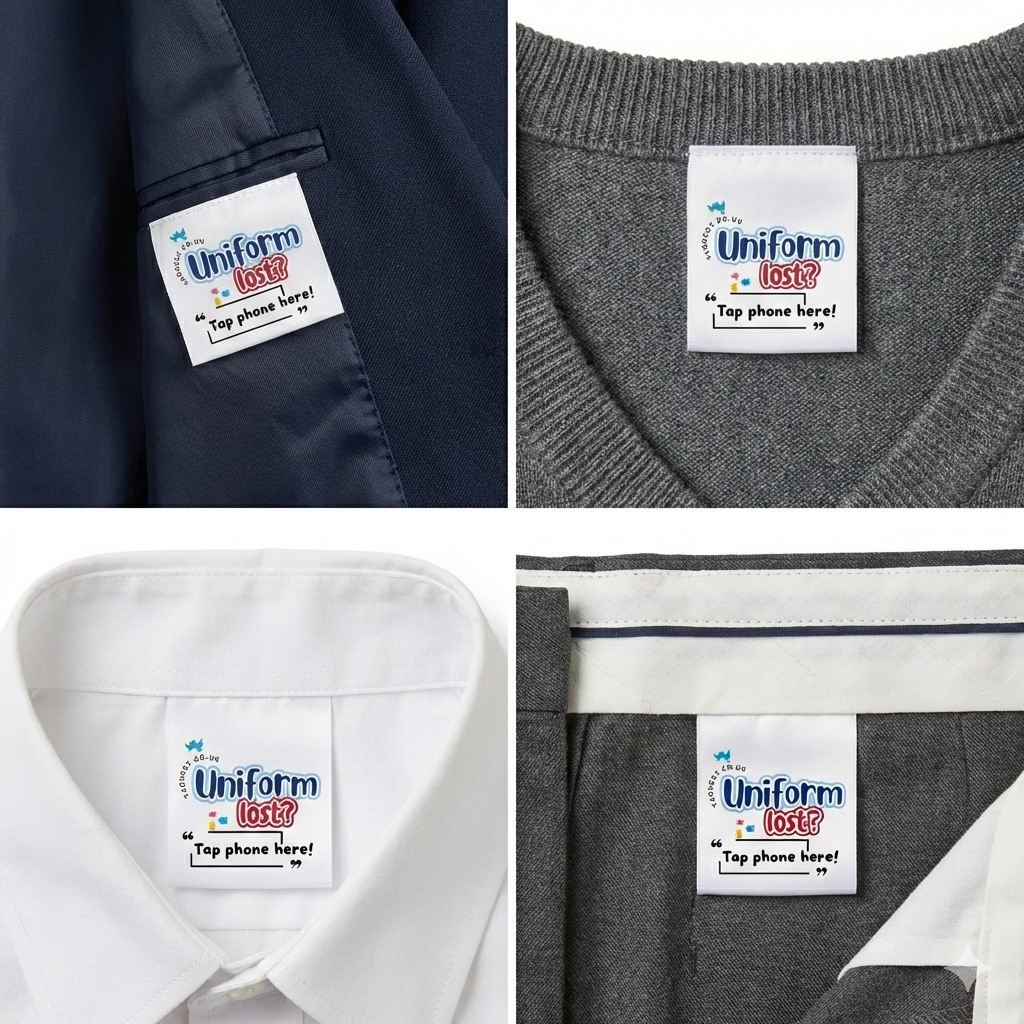 TagNest tag on children's items