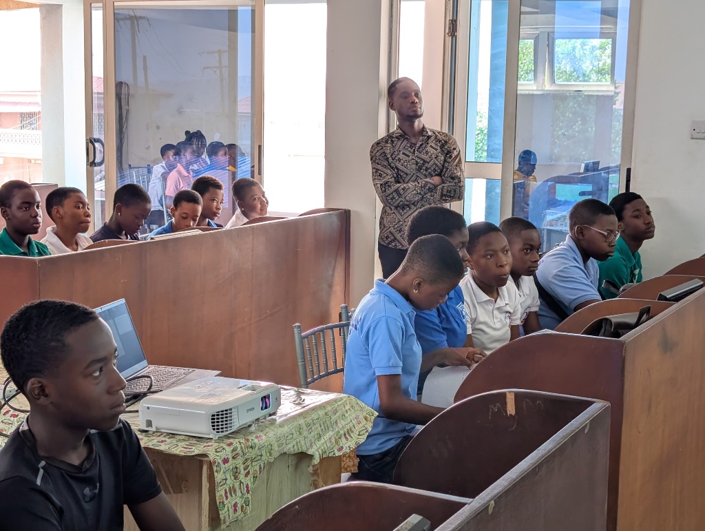 Students learning in classroom