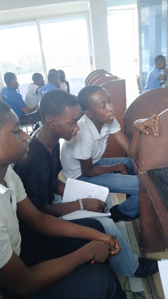 Students engaged in hands-on learning