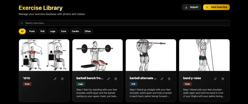 Fit Track screenshot