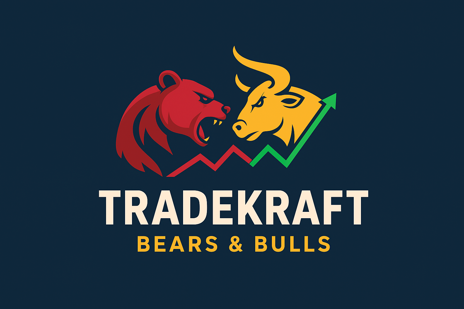 TRADEKRAFT - BEARS & BULLS template preview