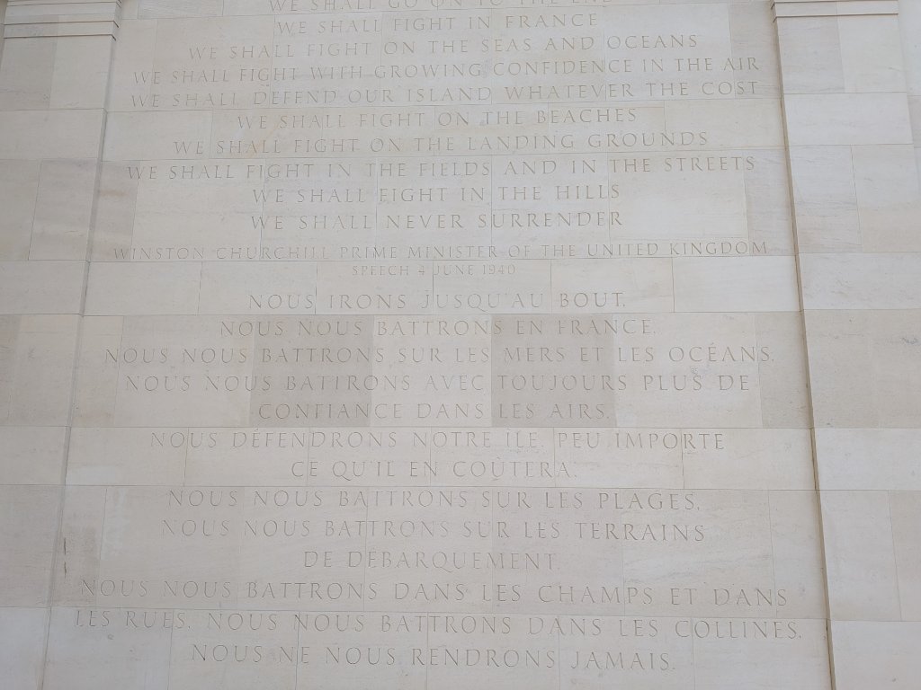 Winston Churchill – "We Shall Never Surrender"