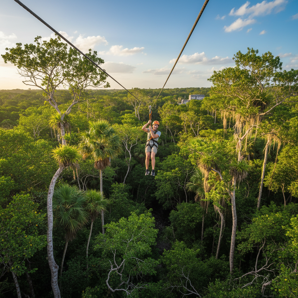 Jungle Ziplining