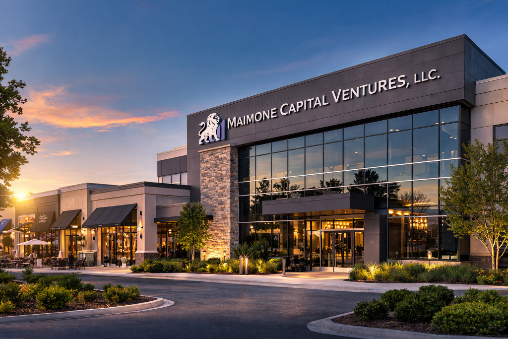 Strip mall and office building commercial property