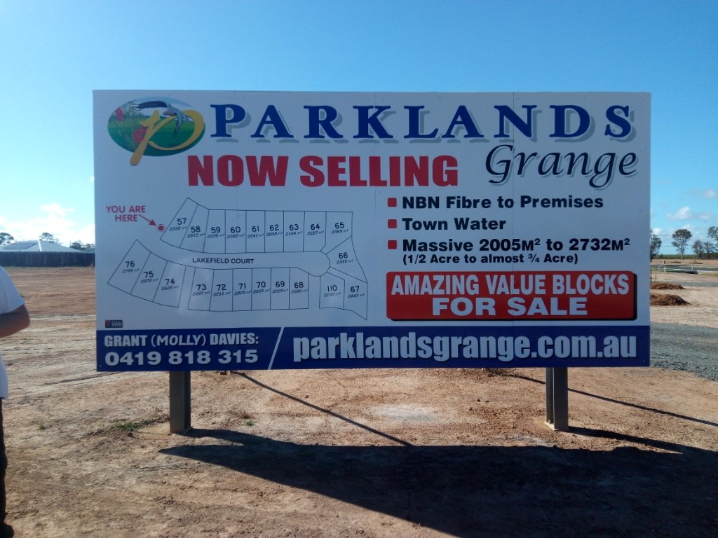 Bundy Homes — Display Boards (manufactured in-house, installation by others)