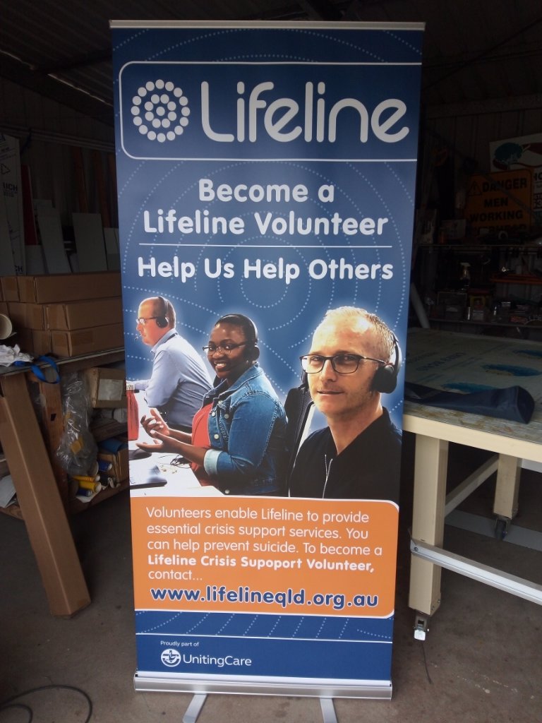 Fence Banner (manufactured in-house, installation by others)
