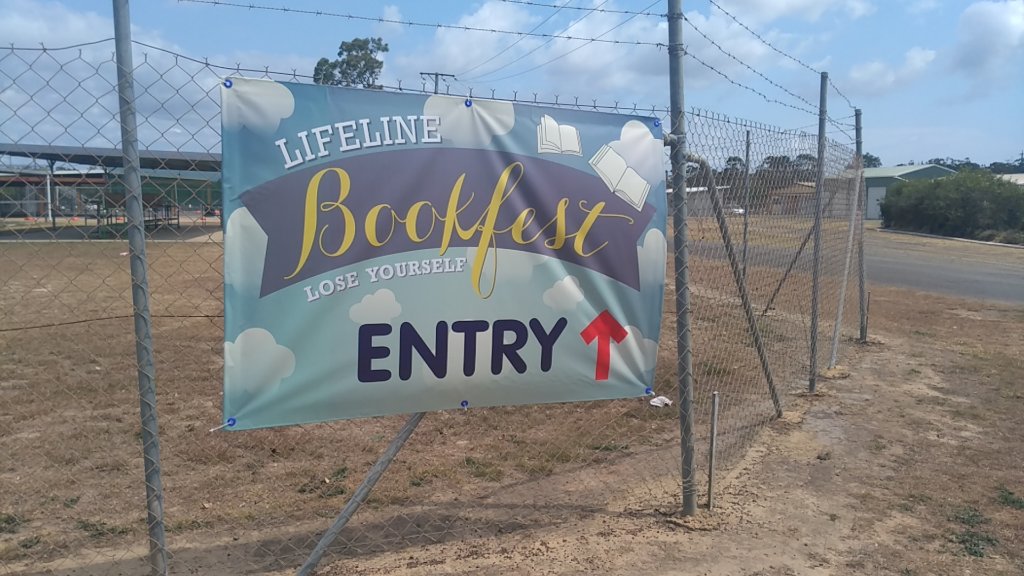 Event Banner (manufactured in-house, installation by others)