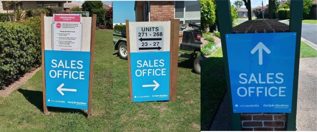 Carlyle Gardens — Sales Office Compound (manufactured in-house, installation by others)