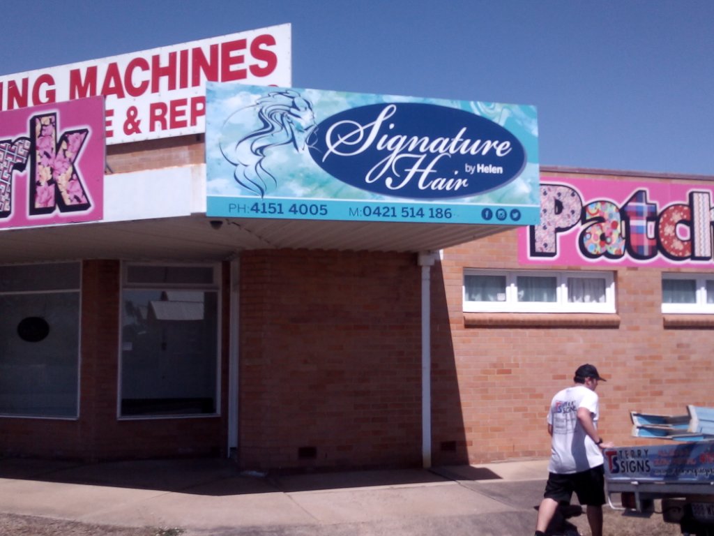 shopfront signage manufactured by Terry Signs Bundaberg