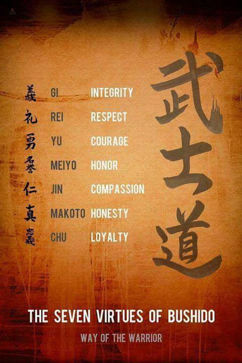The Seven Virtues of Bushido