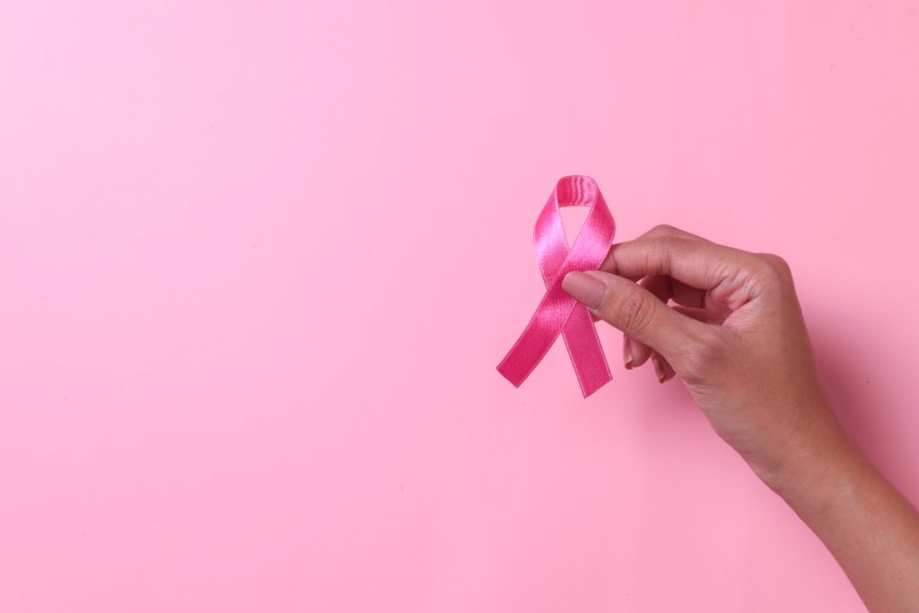 Pink Ribbon Background
