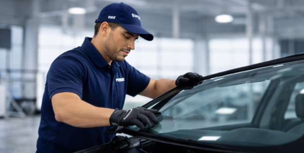 Auto glass technician