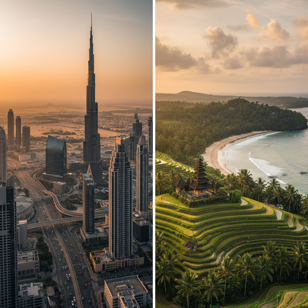 Dubai vs Bali