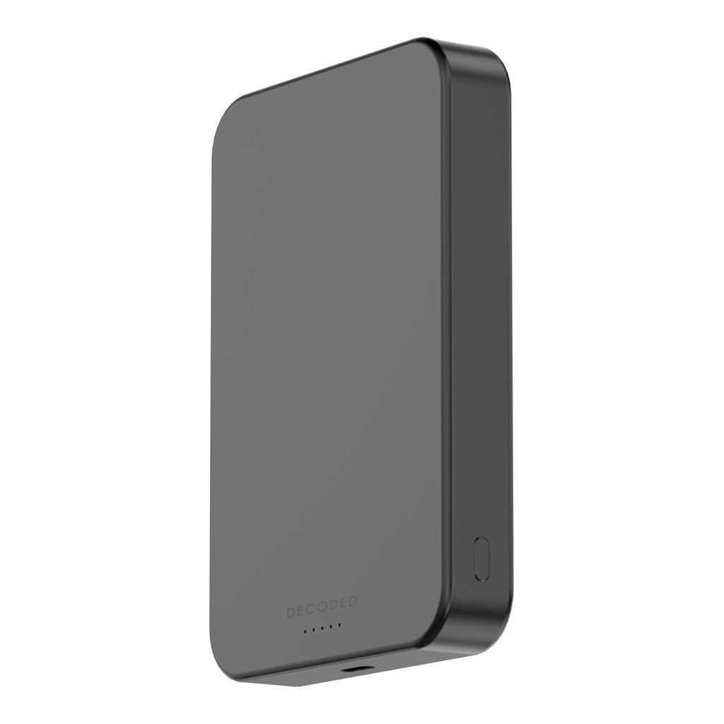 Decoded Powerbank Black angle