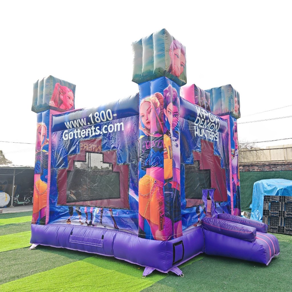 K-Pop Demon Hunters Bounce House - Image 1