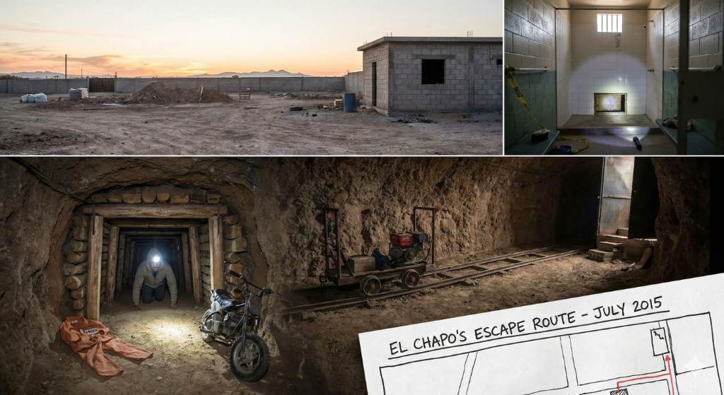El Chapo's Tunnel Escape: The Billion-Dollar Drug Lord's Daring Breakout