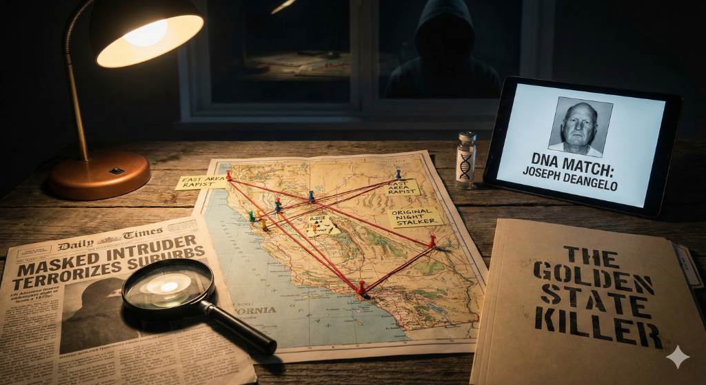 The Golden State Killer: How DNA Genealogy Solved a 40-Year Cold Case