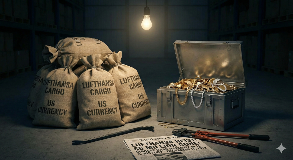 The Lufthansa Heist: $6 Million Cash and Jewelry Theft