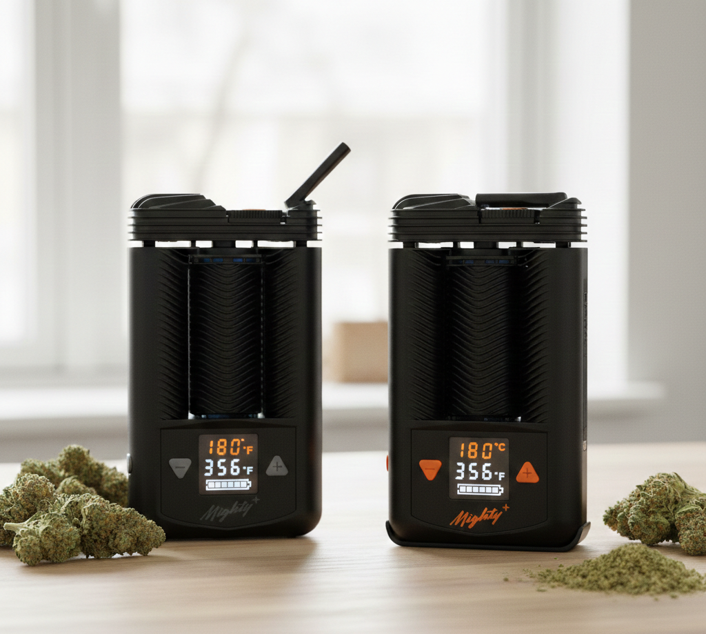 Mighty and Mighty+ TEDs (Thermal Extraction Devices) side by side