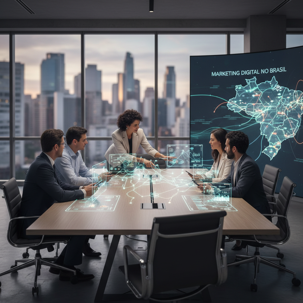 Transformando Dados em Estratégias: Como a Inteligência Artificial Está Revolucionando o Marketing Digital no Brasil